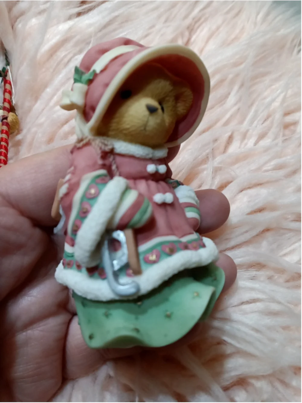 Cherished Teddies Thor 2008 Winter Loretta I'm Warm & Cozy Over You Ice skating